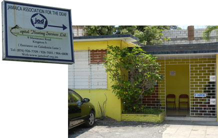 Hearing Services Department in downtown Kingston