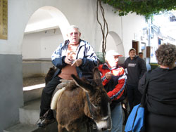 Riding the dunky to the Acropolis