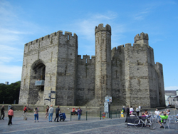 Caernarvon's mighty castle